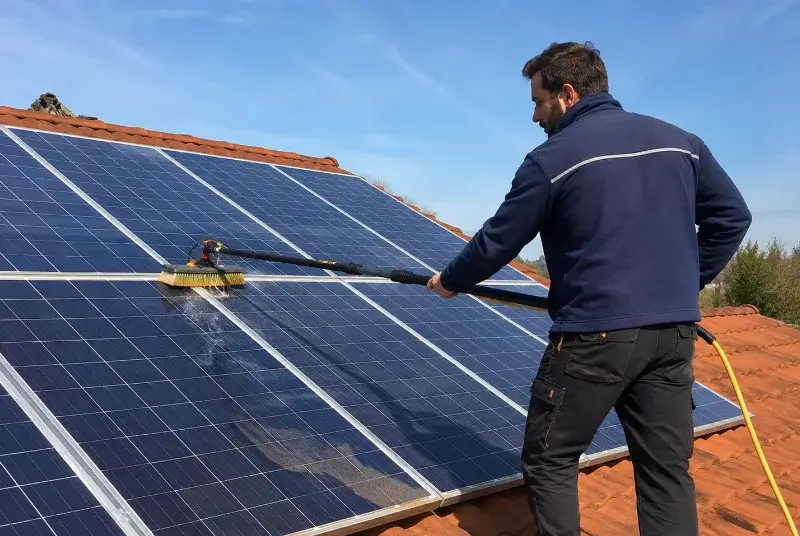 Nettoyage et entretien de panneaux solaires à la Salvetat-sur-Agout